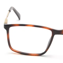 IDEE ID1755C3FR Brown Full Rim Rectangular Frame image 2