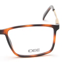 IDEE ID1755C3FR Brown Full Rim Rectangular Frame image 4