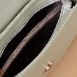 Ginger by Lifestyle PU Structured Sling Bag with Tasselled image 2