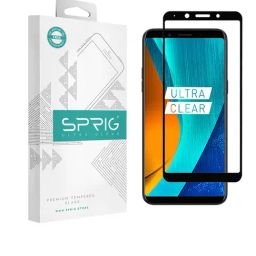 Sprig Edge To Edge Tempered Glass for Oppo A73 (Pack of 1)-24