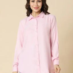 Allen Solly Pink Regular Fit Shirt-image-98