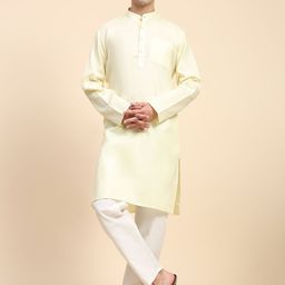 Moda Rapido Men Regular Pure Cotton Kurta with Pyjamas-image-66