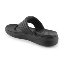 Red Tape Women's Black Thong Wedges image 5