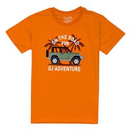 Gini and Jony Boys Graphic Printed Round Neck Cotton T-shirt-image-139