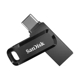 SanDisk Go 2-in-1 Mobile Pen Drive 256 GB Black, SDDDC3-256G-I46PD-38