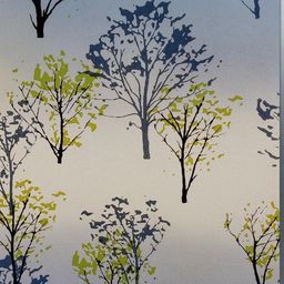 INDIAN ROYALS Green Leaves Self Adhesive 3D Vinyl Window Stickers-image-31