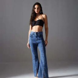 Miss Chase Navy Plain Jeans-image-21