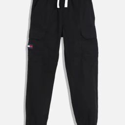 Tommy Hilfiger Boys Black Trousers-image-43