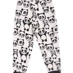 Lazy Shark Kids Grey Printed Joggers image 2
