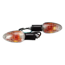 Uno Minda TD-5030C Natural Lens Blinker Lamp Assembly Rear LH/RH for Honda Shine (Set of 2 Pcs)-image-9