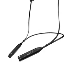 Hammer Unisex Black Sting Wireless Bluetooth Neckband Earphones-picture-4