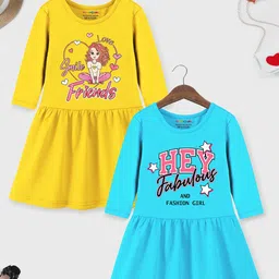 YK X Trampoline Print A-Line Dress-39