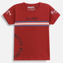 RASPY Boys Selection Of 2 Printed Pure Cotton T-shirt-image-25