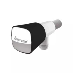 SUPREME Crown Series Right Angle Stop Tap Full Turn Plastic 15 mm, O Black-image-96