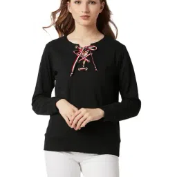 Miss Chase Black Full Sleeves Sweatshirt-36