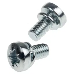 RS PRO M6 x 12 mm Zinc Plated Steel Pan Head Sems Screw Spring Washer, 279278 (Bag of 100 Pcs)-image-99