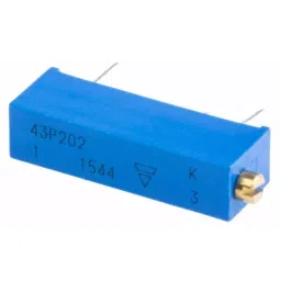 Vishay Through Hole Trimmer Resistor 1/2 W Power 2 kΩ Resistance Pin Terminal, M43P202KB40-picture-24
