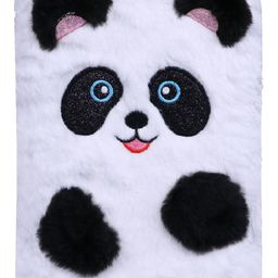Smily Kiddos Fluffy Note Book Panda Theme - White-25