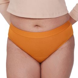 BeMe Mid Brief Solid Reusable Leak-Proof Women Period Panty - Tangerine-image-67