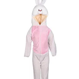 RAJ FANCY DRESSES Full Sleeves Rabbit Animal Theme Costume Dress - Pink & White-picture-22