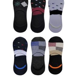 VOICI Unisex Set Of 6 No-Show Loafer Socks-image-103