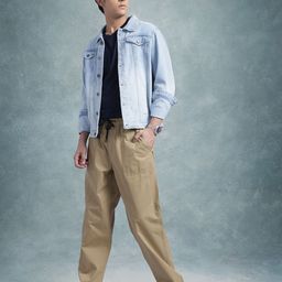 The Roadster Life Co. Men Cotton Relaxed Trousers-image-50