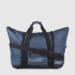 National Geographic Unisex Navy Blue Typography Backpack-picture-35