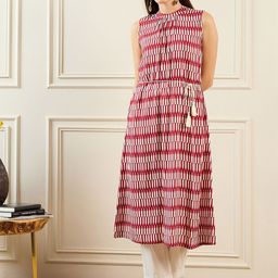 Indo Era Women Geometric Printed Kurta-38