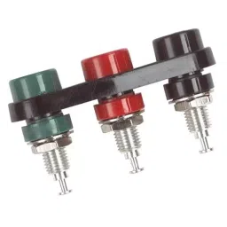 POMONA Banana Jack, Triple, 15A, Turret, Black, 4601-0-picture-13