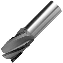 Addison Carbide Tipped Straight Shank End Mill Brazed Type (Size 20 mm) image 1