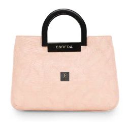 Esbeda Pink Animal Effect Medium Satchel-image-62