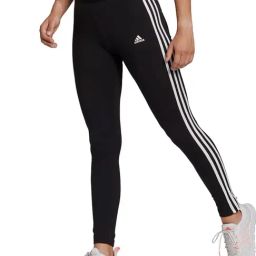 Adidas Black & White Striped 3S Tights-image-17