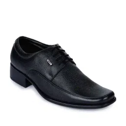 Fortune By Liberty Men Black Derby Shoes-image-50
