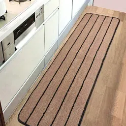 Saral Home Brown Anti Slip Kitchen Runner - Set of 1-image-84