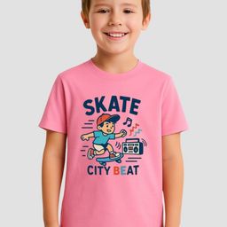 KIDDY STAR Boys Pure Cotton T-shirt-image-32