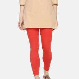 Dollar Missy Red Cotton Leggings-image-57