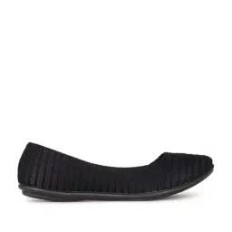 Bata Women's Black Flat Ballets-image-49