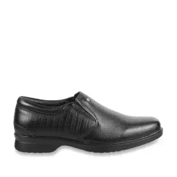 Mochi Men's Black Formal Loafers-picture-2