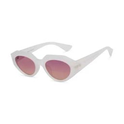 Vincent Chase HOLIDAY EDIT Pink Geometric Polarised and UV Protected Lens Sunglasses for Women-image-73
