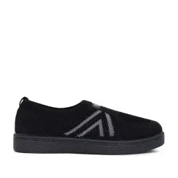 Sparx Kids Black Slip-On Shoes-image-36