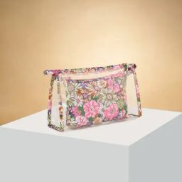 Forever Glam by Pantaloons Multicolor Printed Small Vanity Case with Pouch-30