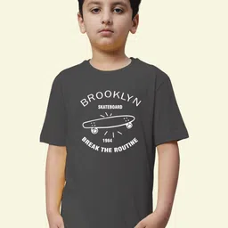 Friskers Boy Printed Slim Fit T-shirt-picture-39