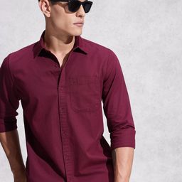 WROGN Pure Cotton Casual Shirt-image-68