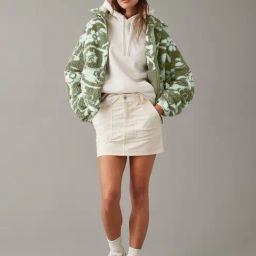 American Eagle Outfitters Green Printed Sweatshirt-picture-36