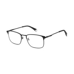 Polaroid Black Rectangular Eye Frames for Men-image-9