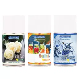 Airance 250 ml Each White Rose, Mixed Fruit & Lavender Spray Air Freshener Automatic Spray (Pack of 3)-16