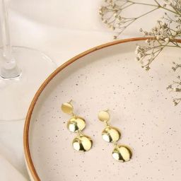 Priyaasi Gold Drop Earring-0