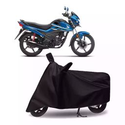 Auto Pearl Two Wheeler Cover with Bag for Honda Livo BS6, Black-image-45