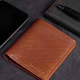 Louis Stitch Tan Leather Medium Bi-Fold Wallet-picture-41