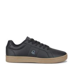 United Colors of Benetton Men's Black Sneakers-image-17